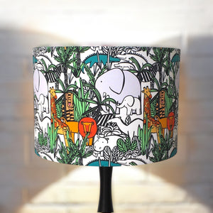 
                  
                    Animals in the Jungle Lampshade
                  
                