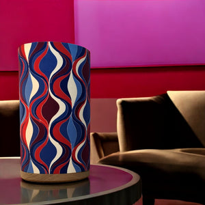 
                  
                    Funky Vintage Fabric Lampshade
                  
                