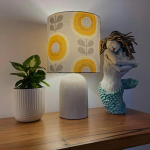 
                  
                    MCM Yellow Sunflower lampshade
                  
                