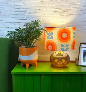 
                  
                    MCM Red Sunflower Lampshade
                  
                