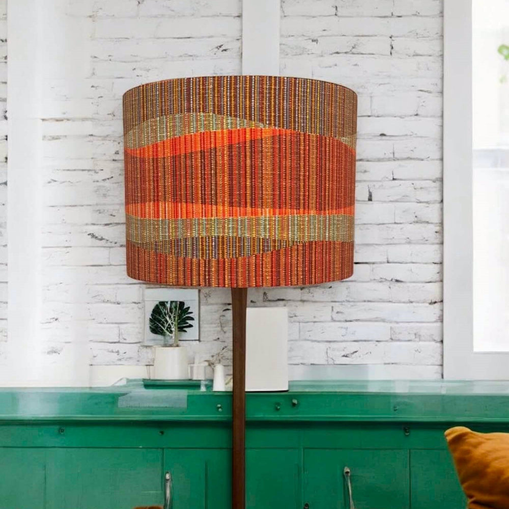
                  
                    MCM Orange & Brown Lampshade
                  
                
