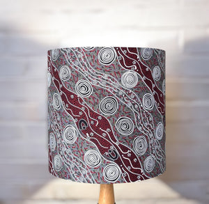 
                  
                    Bush Camp Red Lampshade
                  
                