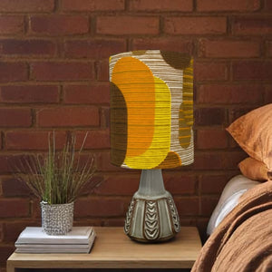 
                  
                    MCM Yellow & Brown Lampshade + Base Set
                  
                