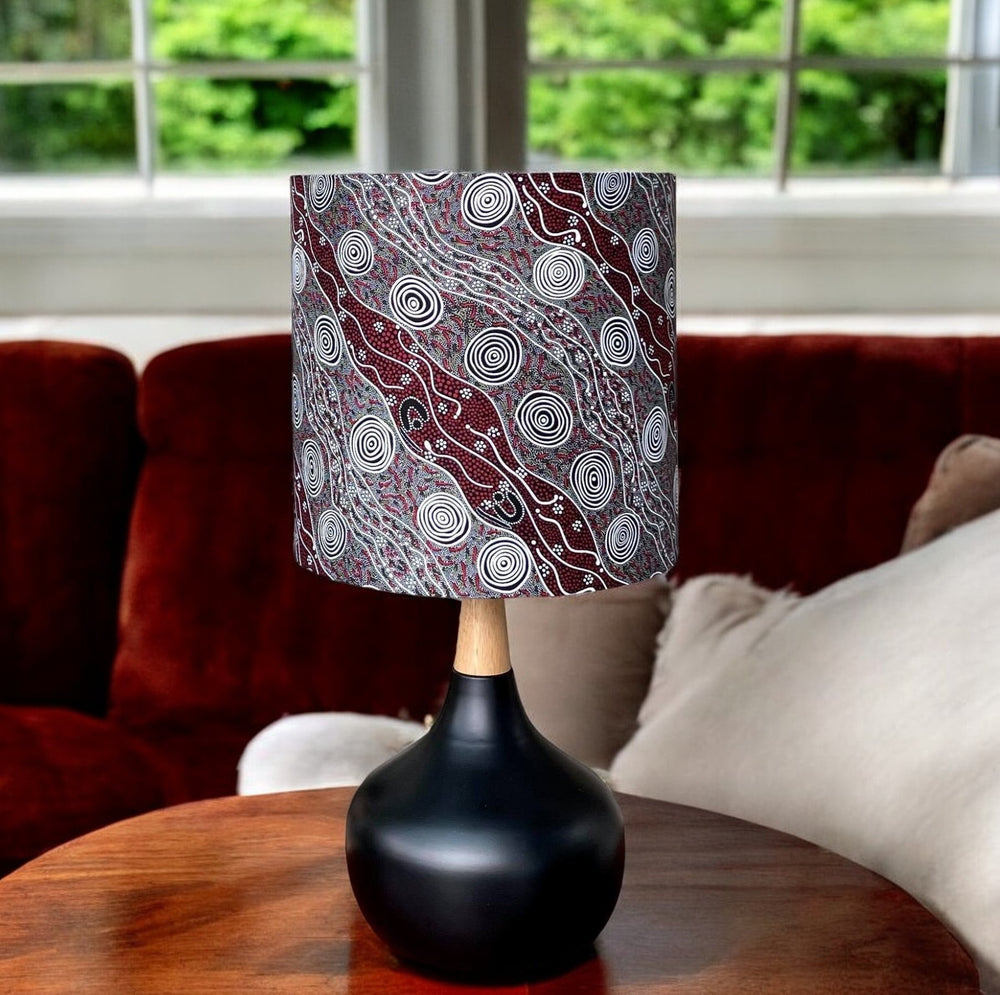 
                  
                    Bush Camp Red Lampshade
                  
                