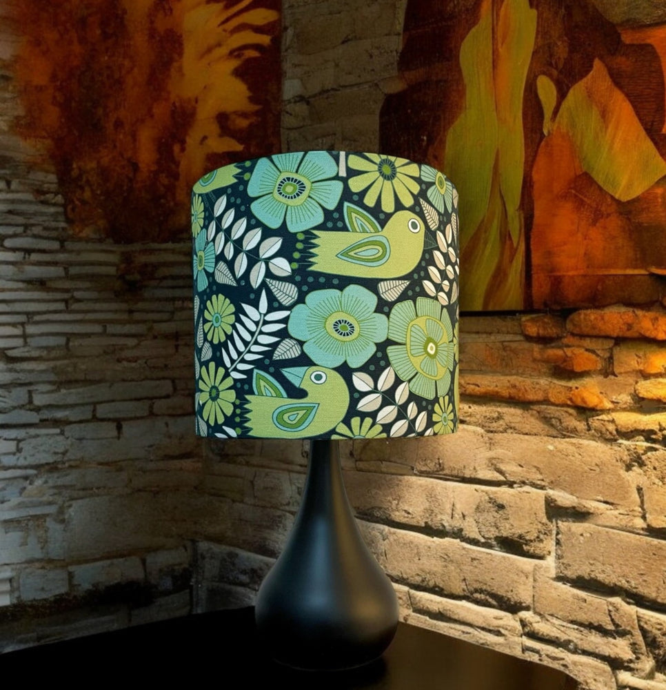 
                  
                    Green Birds Lampshade
                  
                