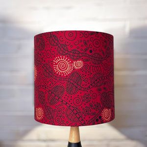 
                  
                    Bush Tucker Red Lampshade
                  
                