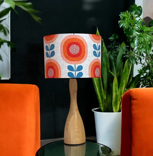 
                  
                    MCM Red Sunflower Lampshade
                  
                