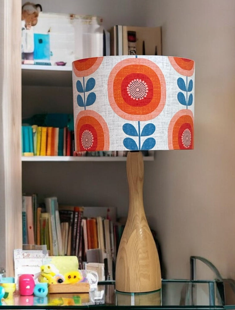
                  
                    MCM Red Sunflower Lampshade
                  
                