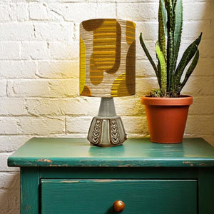 
                  
                    MCM Yellow & Brown Lampshade + Base Set
                  
                