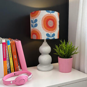 
                  
                    MCM Red Sunflower Lampshade
                  
                