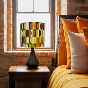 
                  
                    MCM Green & Brown Retro Lampshade
                  
                