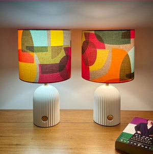 
                  
                    Set of MCM Lampshades with Touch Lamp Bases
                  
                