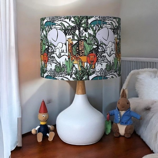 
                  
                    Animals in the Jungle Lampshade
                  
                