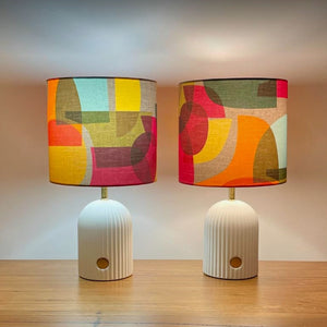 
                  
                    Set of MCM Lampshades with Touch Lamp Bases
                  
                