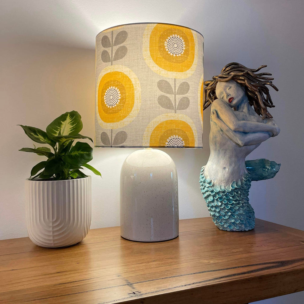 
                  
                    MCM Sunflower Lampshade & Base Set
                  
                