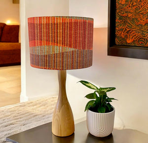 
                  
                    MCM Orange & Brown Lampshade
                  
                
