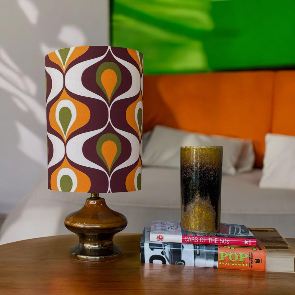
                  
                    Ogee Retro Lampshade and Base Set
                  
                