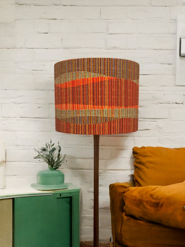 
                  
                    MCM Orange & Brown Lampshade
                  
                