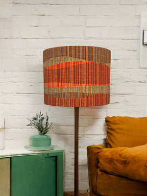 
                  
                    MCM Orange & Brown Lampshade
                  
                