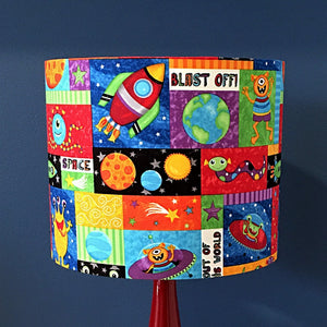 
                  
                    Space and Aliens Lampshade
                  
                