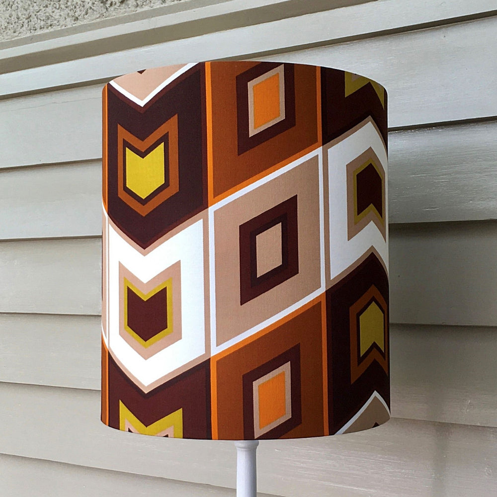 
                  
                    Rowe's Vintage Fabric Lampshade
                  
                