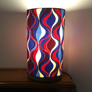 
                  
                    Funky Vintage Fabric Lampshade
                  
                