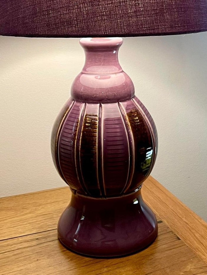 
                  
                    Purple Lampshade & Vintage Base Set
                  
                