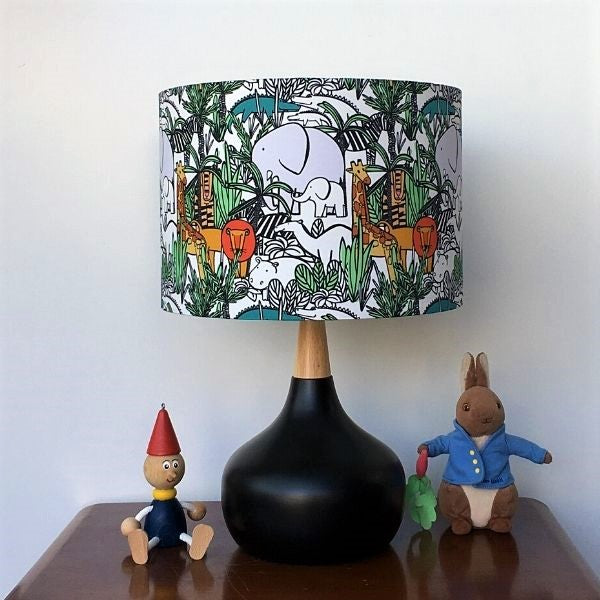 
                  
                    Animals in the Jungle Lampshade
                  
                