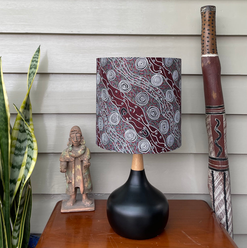
                  
                    Bush Camp Red Lampshade
                  
                