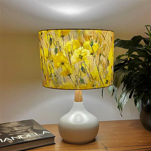 
                  
                    Yellow Poppy Lampshade
                  
                