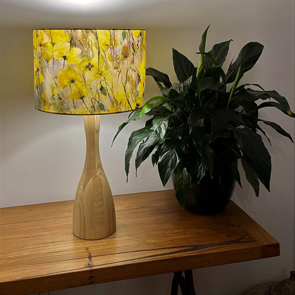 
                  
                    Yellow Poppy Lampshade
                  
                