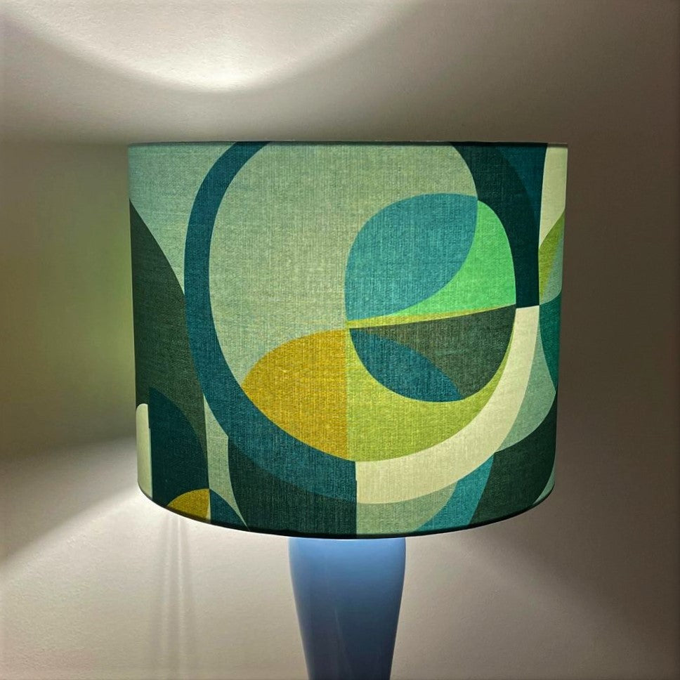 
                  
                    MCM Blue Lampshade
                  
                
