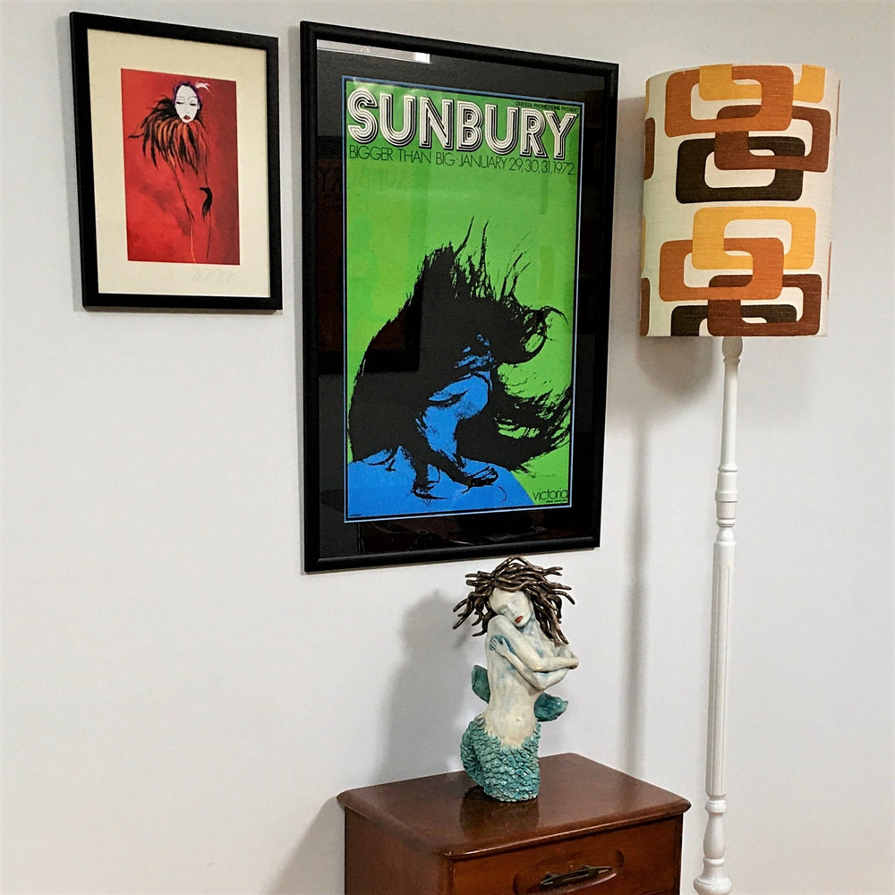 
                  
                    Geometric's Vintage Lampshade
                  
                